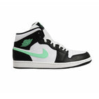 Air Jordan 1 Mid Green Glow White Men's Sneakers - DQ8426-103 Obuwie/Buty na co dzień Your Sports Performance