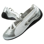 Puma women's sports shoes Speedcat Ballet silver ballet flats fashionable Puma