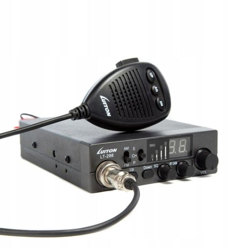 CB Radio LUITON LT-298 ASQ 12V/24V with cigarette lighter plug Elektronika i akcesoria/CB Radia Your Sports Performance