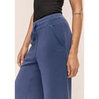 CASALL Women's Peachy Straight Leg Jogger Pants Navy Blue