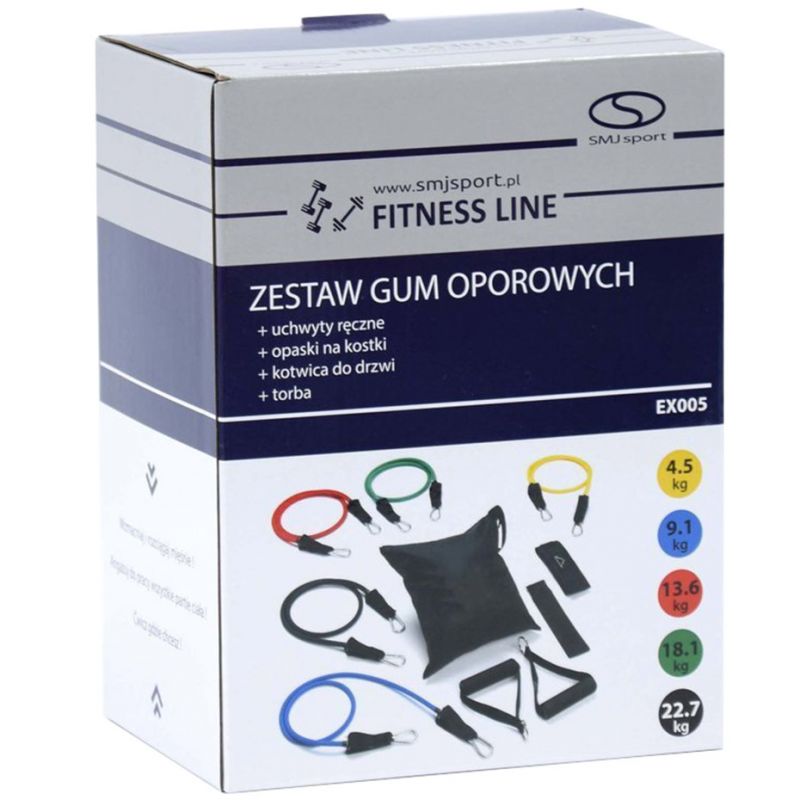 Set of resistance rubbers SMJ EX005 5 pcs Accessories/Training equipment Your Sports Performance