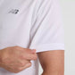 New Balance Cotton Pique Polo Shirt M MT51519WT Clothing/Lifestyle/T-shirts/New Balance New Balance