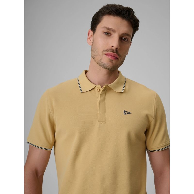 Men's regular polo shirt 4F 4FRSS26TPTSM0897-83S 4f