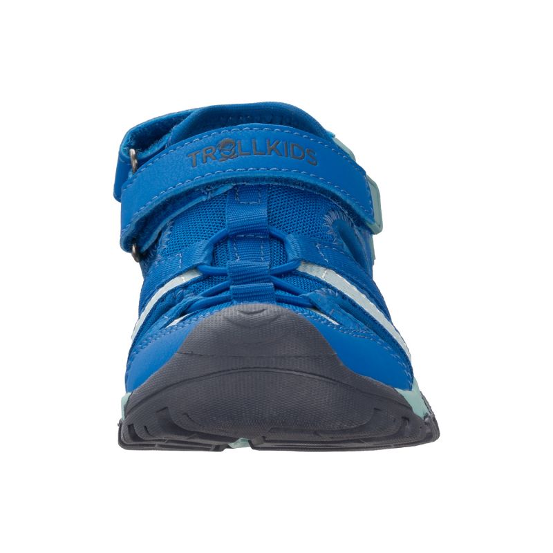 Trollkids Kids Stavanger Sandal XT cobalt blue/dusky turquoise/dark navy children's sports sandals for boys/girls (659-199) In preparation Your Sports Performance