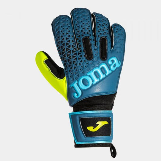 PREMIER GOALKEEPER GLOVES BLUE BLACK FLUOR YELLOW Accessories/Gloves/Joma Your Sports Performance