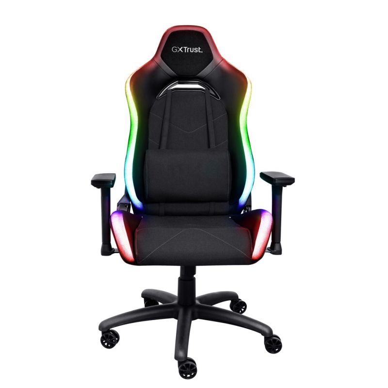 TRUST GXT719 RUYA RGB gaming chair black (25185) Gaming PC/Fotele gamingowe Your Sports Performance