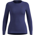 Odlo BL TOP crew neck s/s ACTIVE WARM long sleeve thermal underwear size L Blue Odzież militarna/Bielizna termoaktywna Your Sports Performance