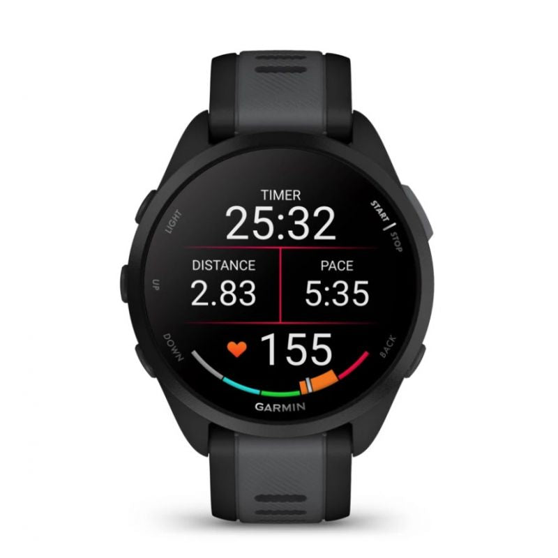 Garmin Forerunner 165 Black / Slate Gray Watch 43 mm 010-02863-20 Akcesoria sportowe i turystyczne/Zegarki sportowe Your Sports Performance