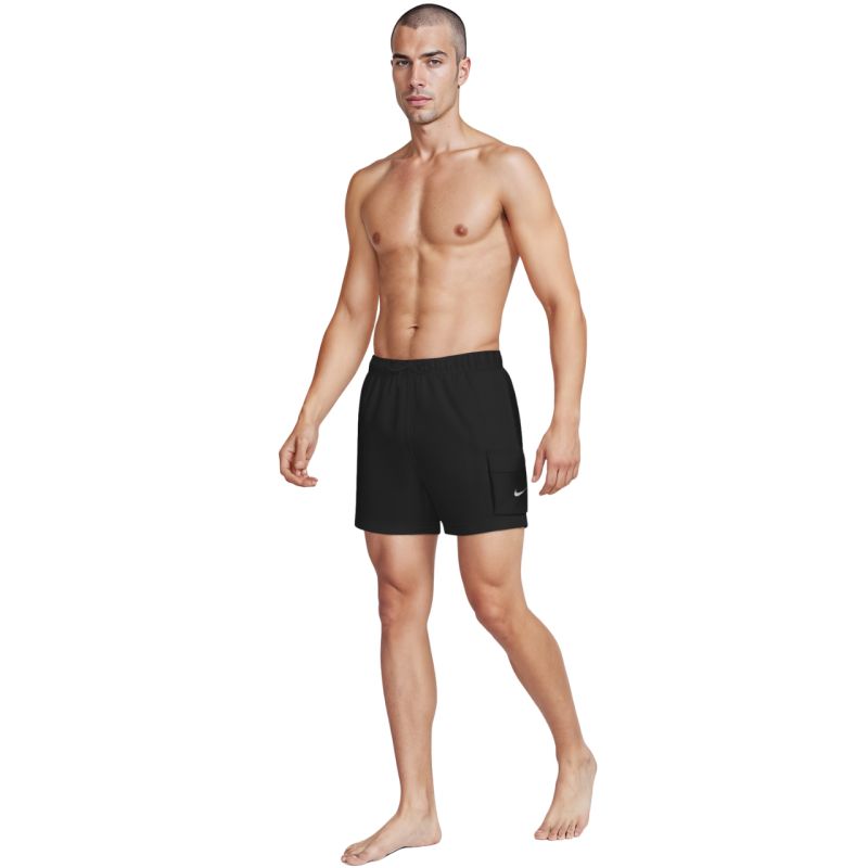 Nike Voyage Solid Essenti Men's Swim Shorts, Black NESSG454 001