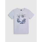 Women's regular printed T-shirt 4F 4FRAW26TTSHF4374-34S