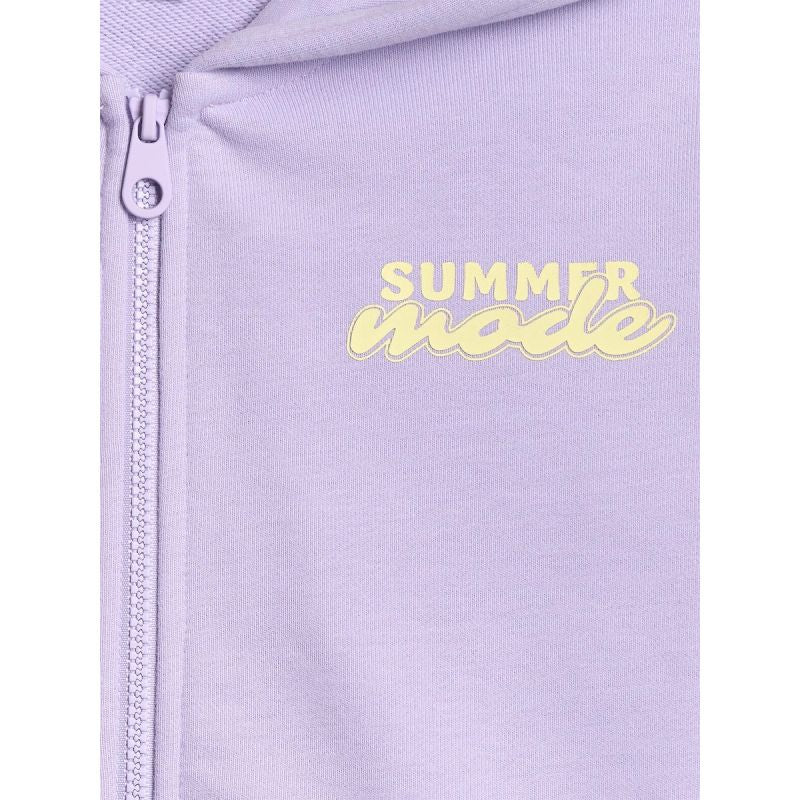 Girls' loose sweatshirt with hood 4F 4FJRSS26TSWSF2936-52S 4f