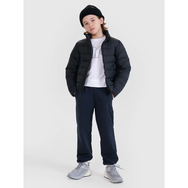 Boy's down jacket with synthetic filling 4F 4FJWSS25TDJAM520-20S *Kategoria tymczasowa Your Sports Performance
