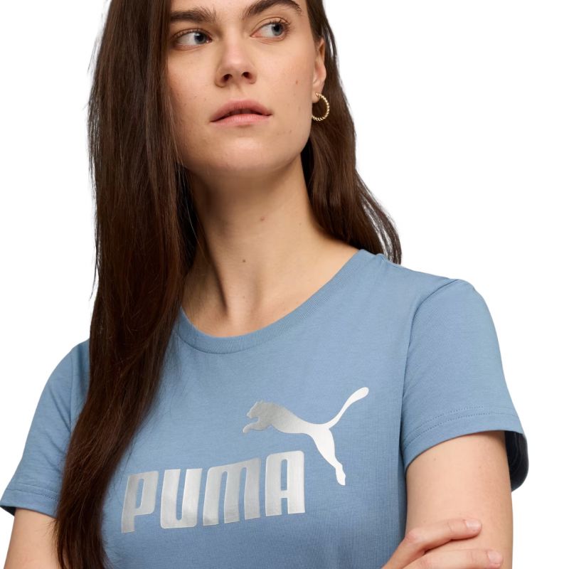 Puma Ess Metallic No. 1 Logo T-shirt W 631536 34 Clothing/Training Puma
