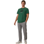 Men's 4F M3558 T-shirt, green 4FWAW26TTSHM3558 41S