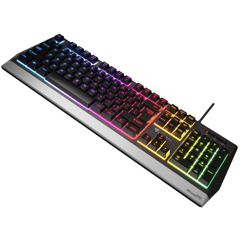 GENESIS GAMING KEYBOARD RHOD 300 RGB US NKG-1528 Gaming PC/Klawiatury Your Sports Performance