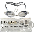 ENERO BLACK SWIMMING GOGGLES WITH PLUGS Accessories Your Sports Performance