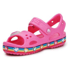Crocs Fun Lab Rainbow Sandal Jr 206795-669