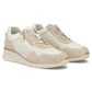 Women's leather sneakers with openwork wedges, beige Filippo DP7605 Filippo