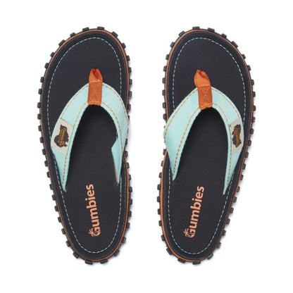 Gumbies unisex flip-flops ISLANDER FLIP-FLOP TRICOLOR BLACK