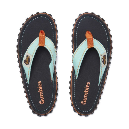 Gumbies unisex flip-flops ISLANDER FLIP-FLOP TRICOLOR BLACK Gumbies