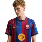 Nike FC Barcelona 2026/27 Stadium Home Men's Jersey Blue and Red II1872 683 Barsa