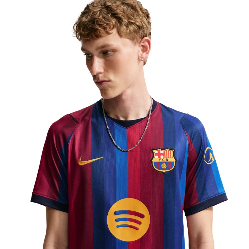 Nike FC Barcelona 2026/27 Stadium Home Men's Jersey Blue and Red II1872 683 Barsa