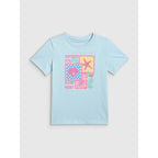 Girls' regular printed T-shirt 4F 4FJRSS26TTSHF4418-33S