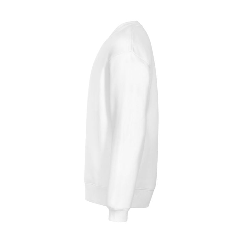 Vibe Crew Unisex Sweatshirt (White)