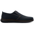 Men's navy blue slip-on shoes Rieker 10452-14 Rieker