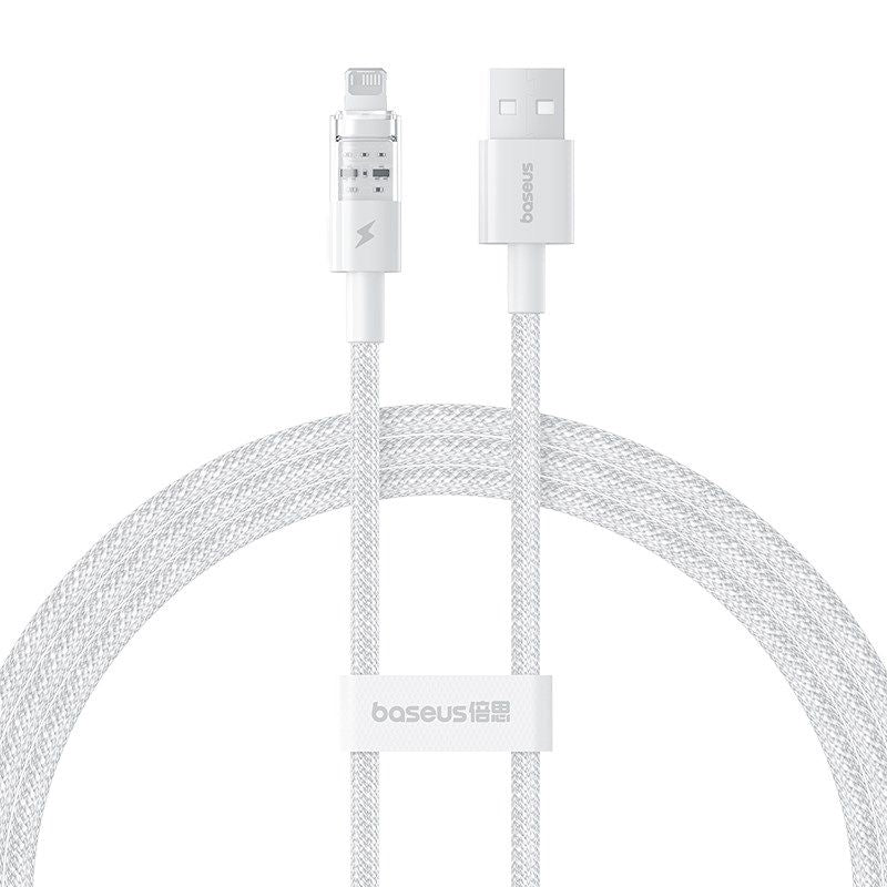 Baseus Gem 2.4A 1m Cable (White) In preparation Your Sports Performance
