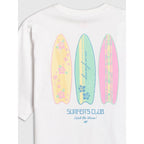 Girls' loose T-shirt with print 4F 4FJRSS26TTSHF3980-11S