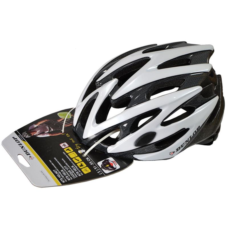 DUNLOP MTB GREY RS ADJUSTABLE CYCLING HELMET (53-55CM) Sport/Rowery/Kaski Your Sports Performance