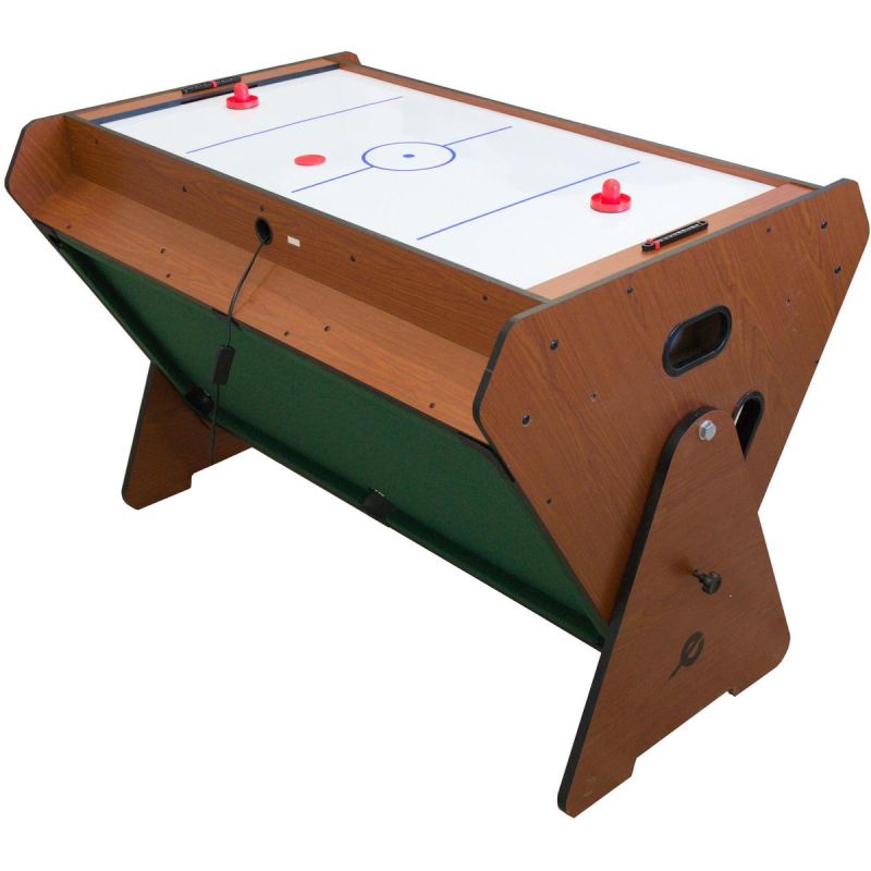 3-in-1 ROTARY GAME TABLE, BILLIARDS, TABLE FOOTBALL, AIR HOOK-UP 121x89x84.5CM Accessories Your Sports Performance