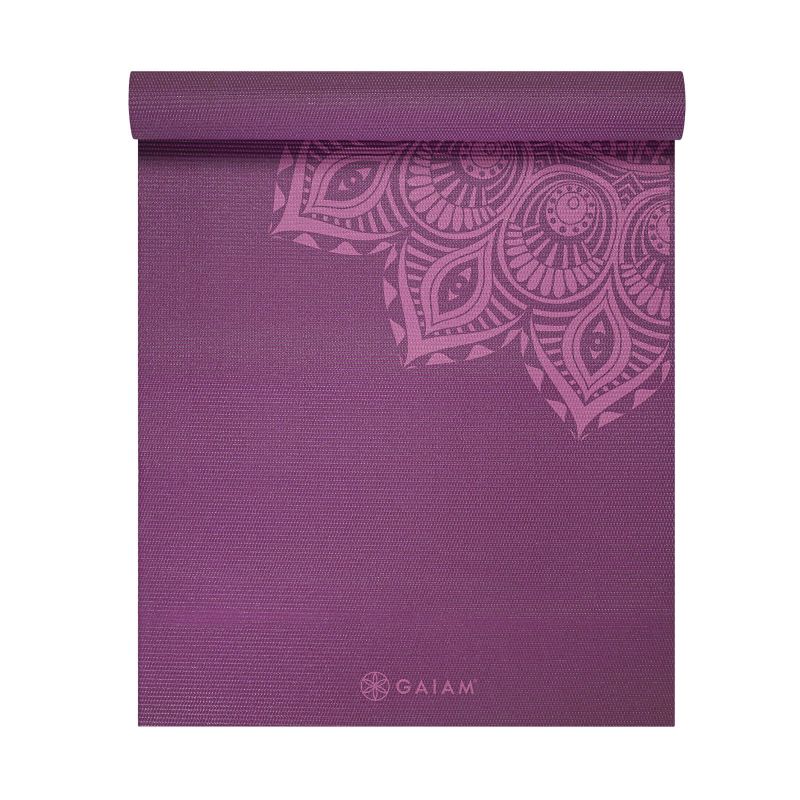 Yoga Mandala Purple Mandala 6mm GAIAM 62202 Accessories/Training equipment Your Sports Performance