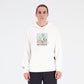 Sweatshirt New Balance Hoops French Terry Hoodie M NBMT31588SST Clothing/Lifestyle/New Era New Balance