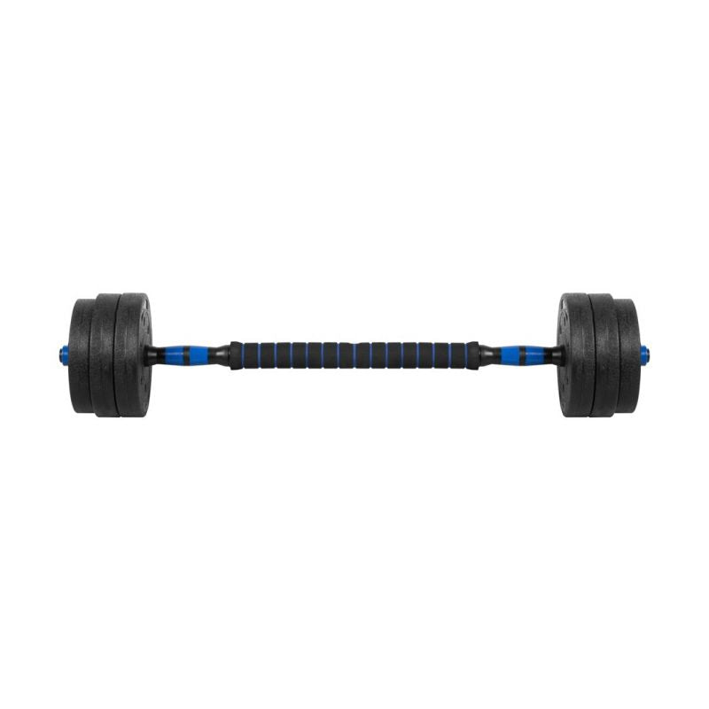 Bituminous adjustable dumbbells with connector 2x10kg REBEL ACTIVE In preparation Your Sports Performance