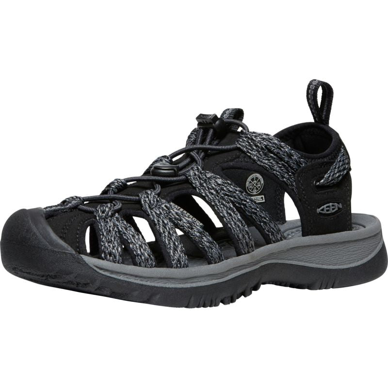 Keen Women's Sandals WHISPER 1028815 BLACK/STEEL GREY To be categorized Your Sports Performance