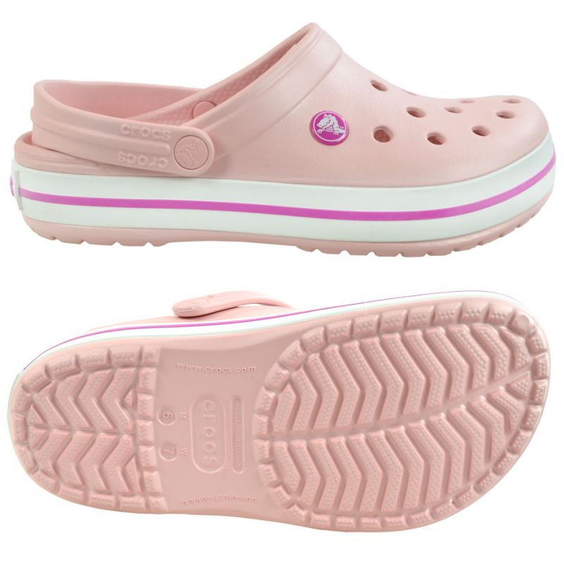 Crocs Crocband pink slippers 11016 6MB Footwear/Outdoor Crocs
