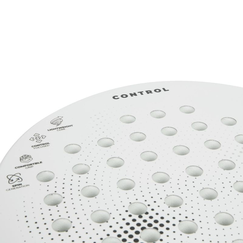 VIRTUFIT PADEL CONTROL RACKET - WHITE AND BLACK In preparation Your Sports Performance