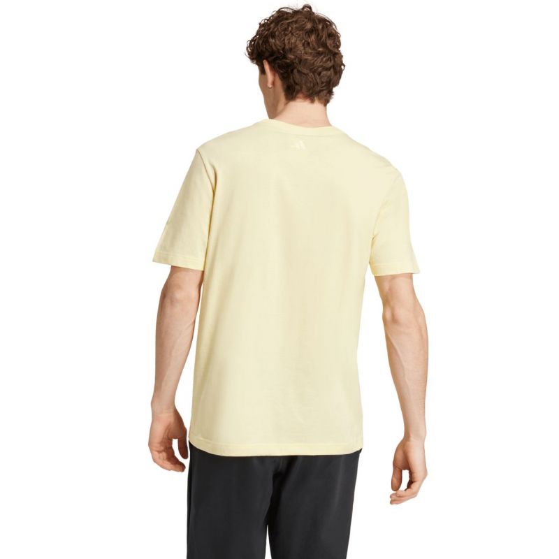adidas Essentials Single Jersey Linear Embroidered M IZ4769 Clothing/Lifestyle/T-shirts Adidas