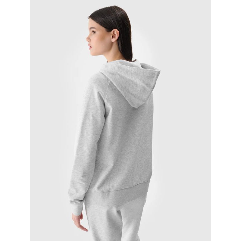 Women's zip-up hooded sweatshirt 4F 4FWMM00TSWSF1763-27M *Kategoria tymczasowa Your Sports Performance