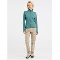 Women's Outdoor Full-Zip Sweatshirt PROTEST PRTPEEPAL, Green