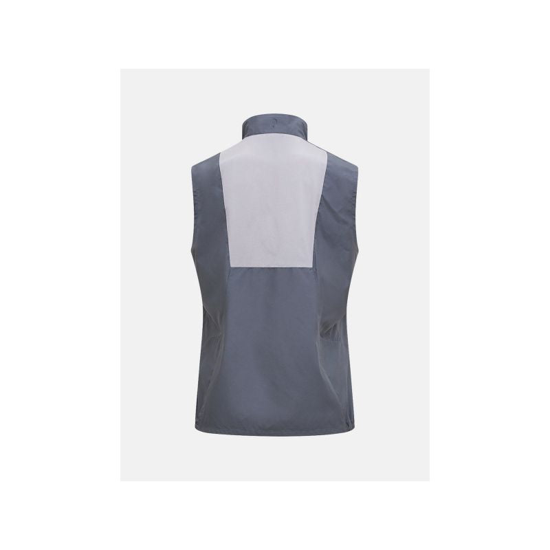 Women's PEAK PERFORMANCE W Glider Wind Vest, Gray
