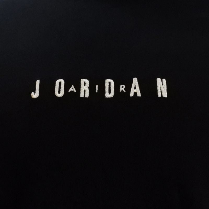 Air Jordan Jumpman Embroidered Air Crew Men's T-shirt Black - DM3182-010 Odzież/Odzież na co dzień Your Sports Performance