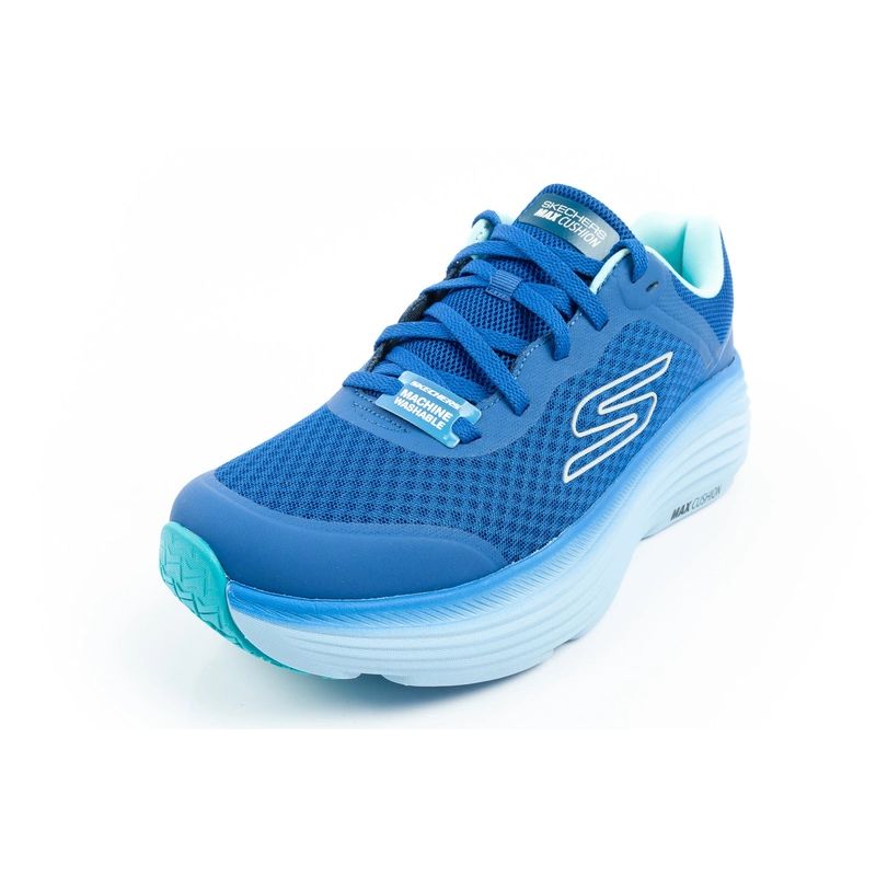 Skechers Max Cushioning Men's Light Blue Running Shoes In preparation Your Sports Performance