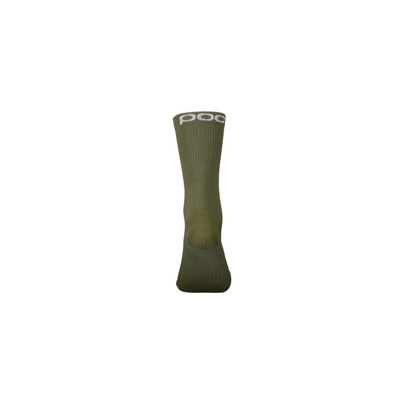 POC Lithe Mtb Sock Mid Green Cycling Socks