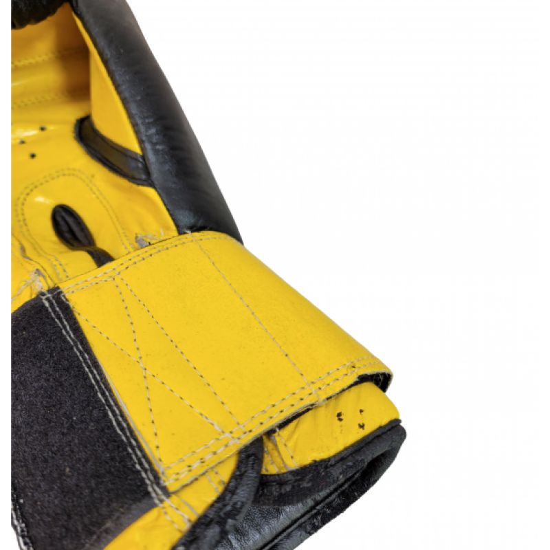 (W) TOP TEN FIGHT RTT-2 Boxing Gloves 10 oz Black and Yellow In preparation Your Sports Performance