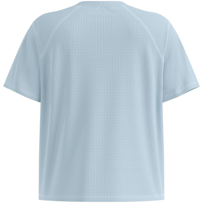 ODLO Women’s Short-Sleeve Crew Neck s/s CUBIC T-Shirt, Blue