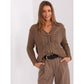 Brown women's cable knit cardigan (BA-SW-8001-1.16P) In preparation Your Sports Performance
