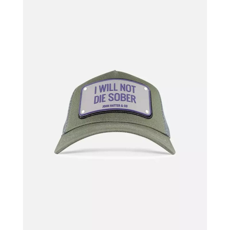 JOHN HATTER & CO I WILL NOT DIE SOBER RUBBER R-1054-U00 Clothing/Lifestyle/JOHN HATTER & CO Your Sports Performance